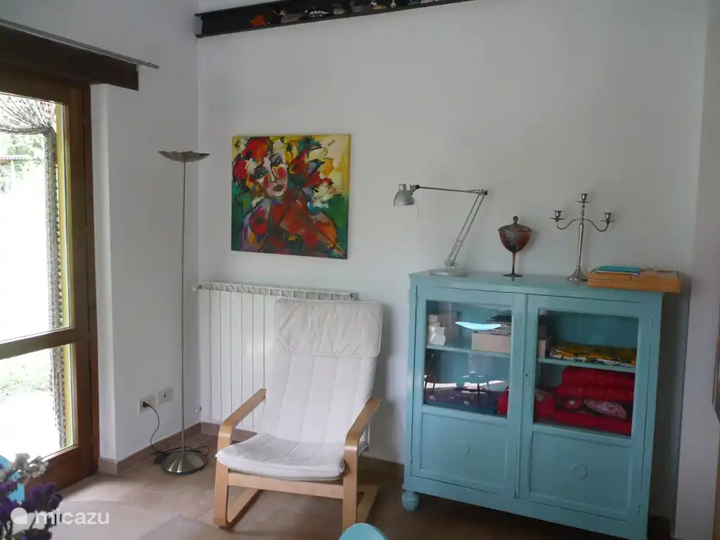 eine Ecke im Wohnzimmer von da nonna