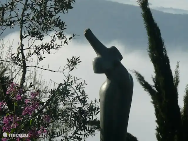 Casetta Degli Angeli | Italie, Ombrie, Ficulle - maison de vacances Beauté africaine dans le brouillard du matin