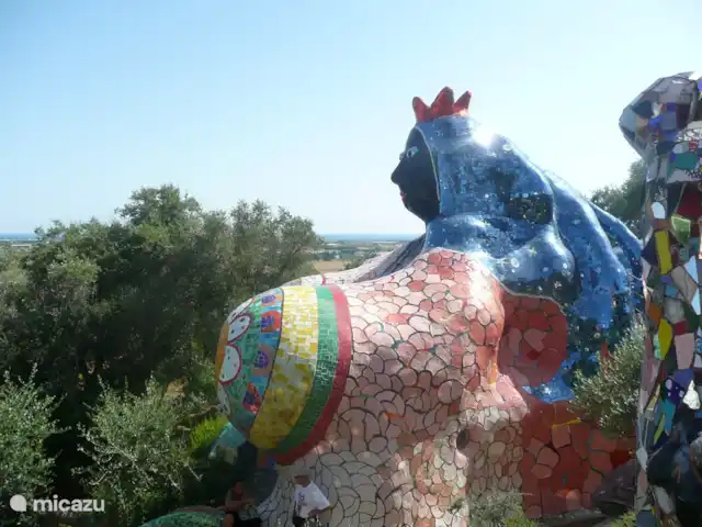 Casetta Degli Angeli | Italie, Ombrie, Ficulle - maison de vacances l'impératrice dans le parco dei tarocchi de Nikki de St.Phalle