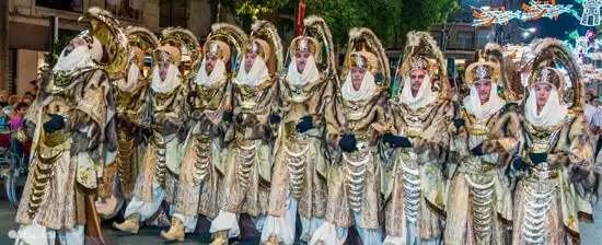 Moros y Christionos Festival im Juni in Moraira