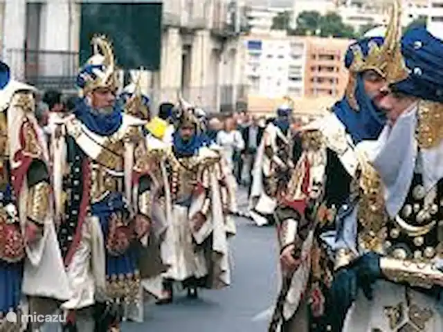 Casa Buena Vista, Benissa Costa  | Espagne, Costa Blanca, Benissa - villa Fête Moros y Christionos en juin à Moraira