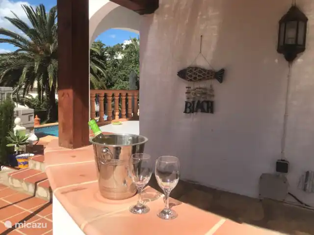 Casa Buena Vista, Benissa Costa  | Espagne, Costa Blanca, Benissa - villa vue du côté de la maison