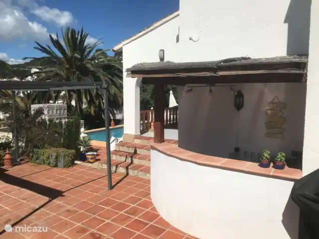 Casa Buena Vista, Benissa Costa  | Espagne, Costa Blanca, Benissa - villa vue du côté de la maison