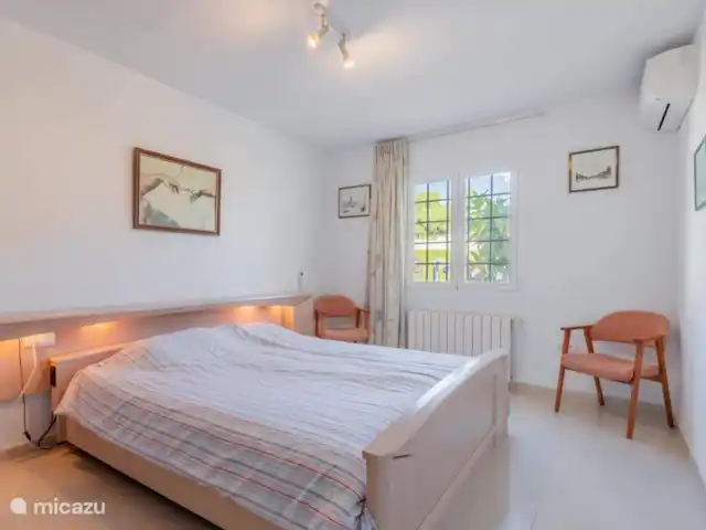 Villa Lauwers en España, Costa Blanca, La Nucía - villa amplio 2do dormitorio con aire acondicionado