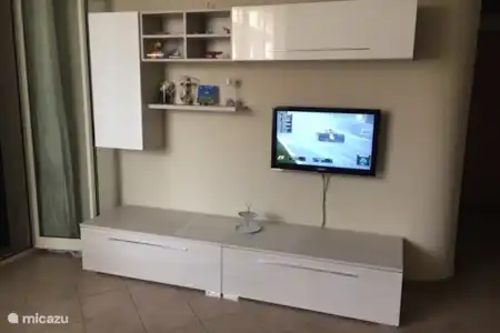Vakantiehuis Italië, Sicilië, Santa Maria di Licodia appartement Appartamento Licodia woonkamer