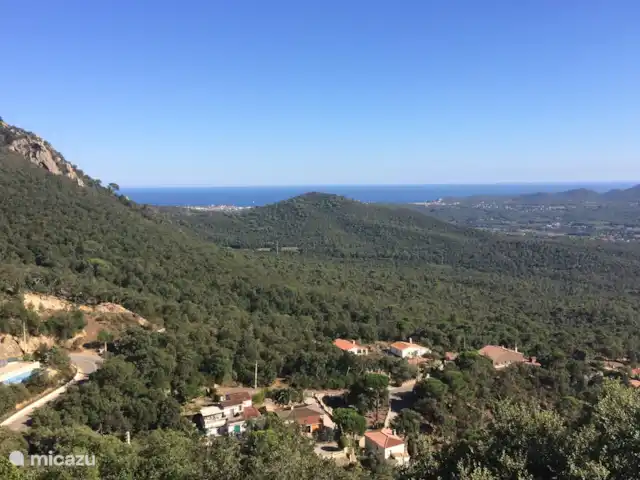 Villa Alegria huren in Spanje, Costa Brava, Santa Cristina d'Aro - villa Zee zicht