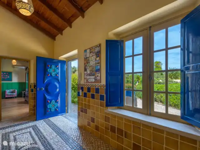 quinta amarela en Portugal, Algarve, Moncarapacho - villa sala