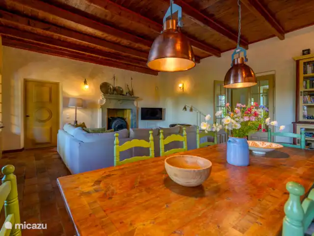 quinta amarela en Portugal, Algarve, Moncarapacho - villa Salón