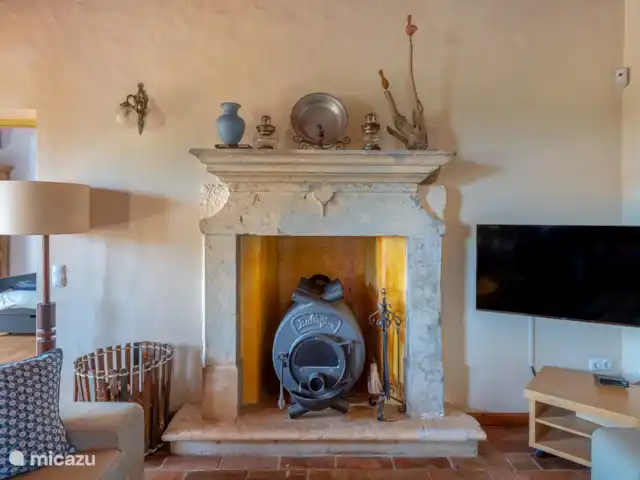 quinta amarela en Portugal, Algarve, Moncarapacho - villa Un Bullerjan para la noche de invierno