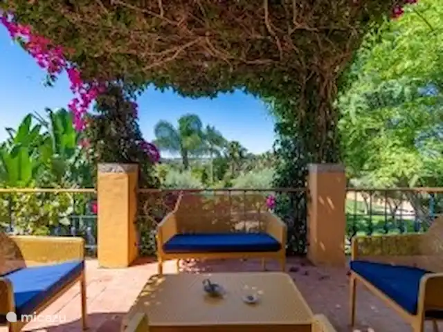 quinta amarela en Portugal, Algarve, Moncarapacho - villa Gran vista desde la terraza!
