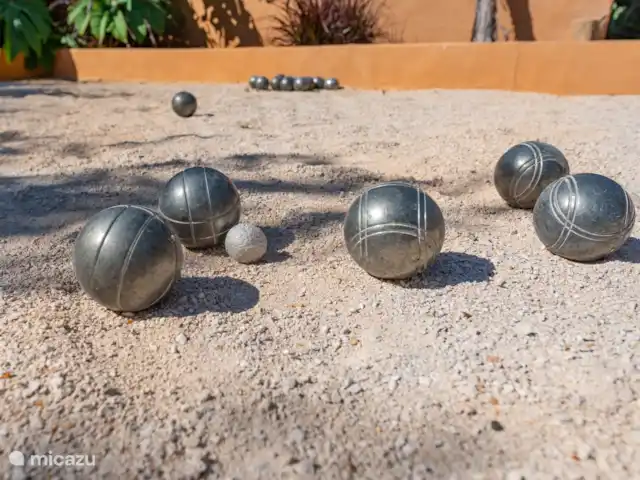 quinta amarela en Portugal, Algarve, Moncarapacho - villa Jeu da Boules