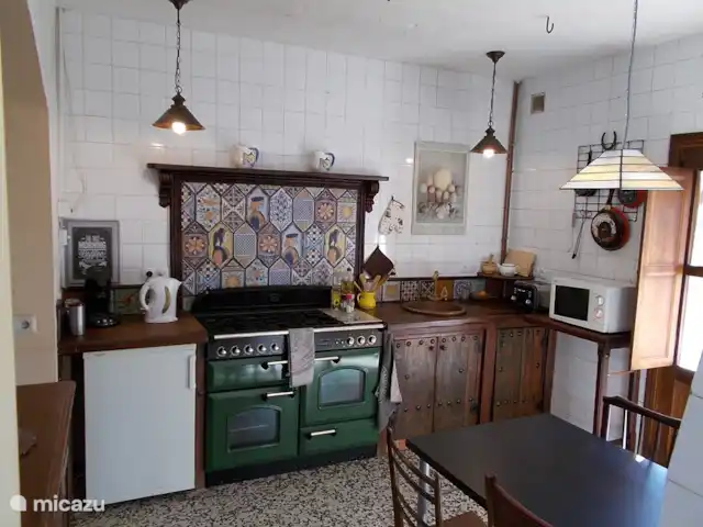 Location de Vacances Espagne, Estrémadure, Alcuéscar, ferme - Finca El Chorrillo Cottage cuisine