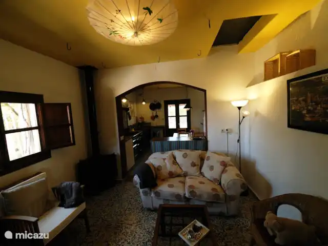 Location de Vacances Espagne, Estrémadure, Alcuéscar, ferme - Finca El Chorrillo Cottage salon