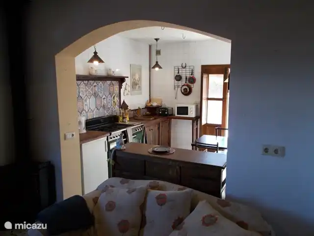 Location de Vacances Espagne, Estrémadure, Alcuéscar, ferme - Finca El Chorrillo Cottage Le salon