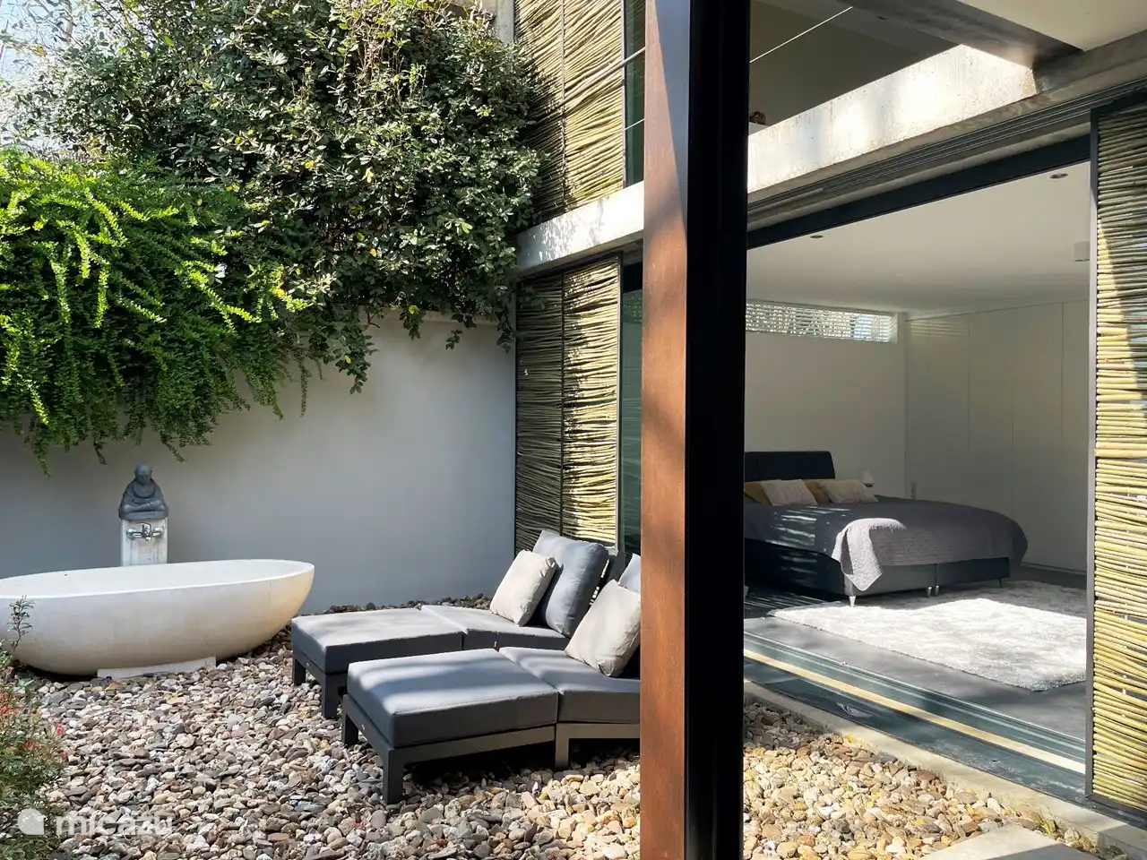 Terrasse im Erdgeschoss