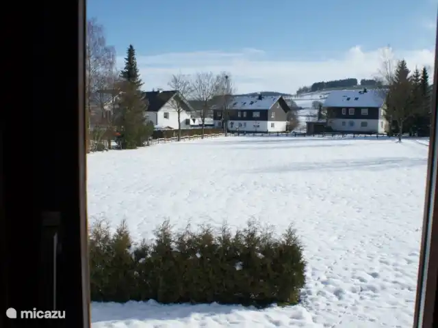 sémola de la casa en Alemania, Sauerland, Winterberg - casa vacacional foto de invierno