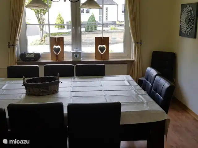 sémola de la casa en Alemania, Sauerland, Winterberg - casa vacacional Comedor (10 -12 personas)