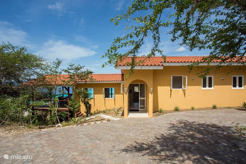 Casa vacacional Curaçao, Bandabou (oeste), Cas Abou Bungaló Bungalow Cas Abou con bahía