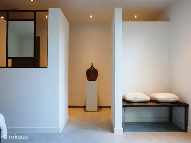 Maison forestière en acier | Pays-Bas, Brabant-Septentrional, Oosterhout - maison de vacances 2ème chambre avec salle de douche attenante