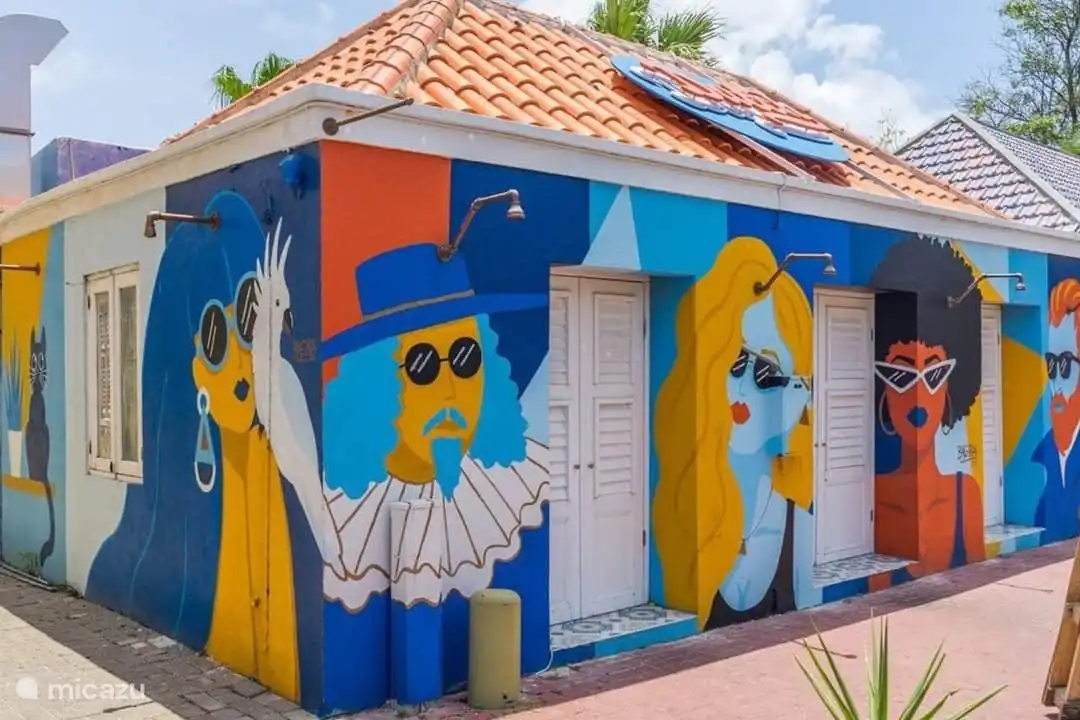 Bâtiments peints à Willemstad