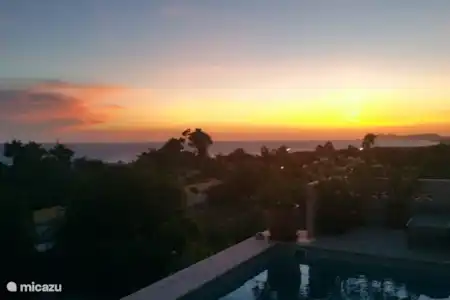 Ferienwohnung Bonaire, Bonaire, Sabadeco villa Cash Para Mira Sonnenuntergang