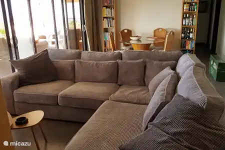 Ferienwohnung Bonaire, Bonaire, Sabadeco villa Cash Para Mira Wohn- / Esszimmer