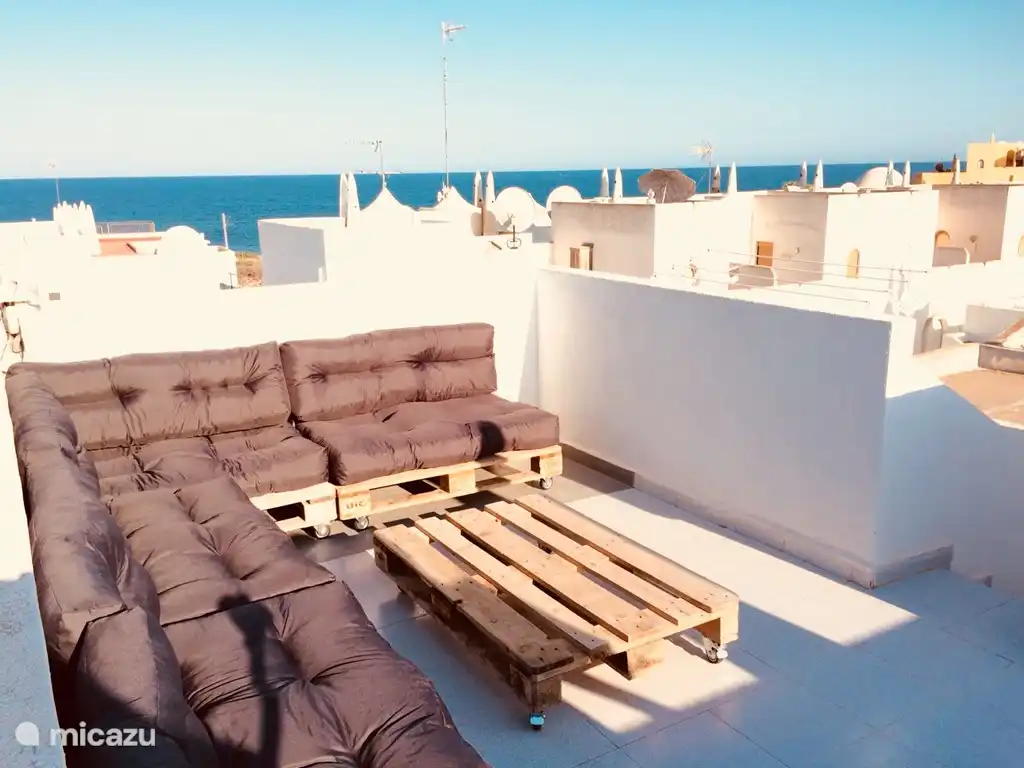 Belle terrasse sur le toit