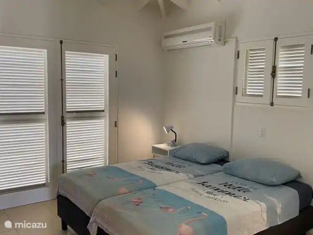 villa huren in Bonaire, Bonaire, Belnem – Luxe villa aan zee 'Op de Maze' Appartement slaapkamer 1