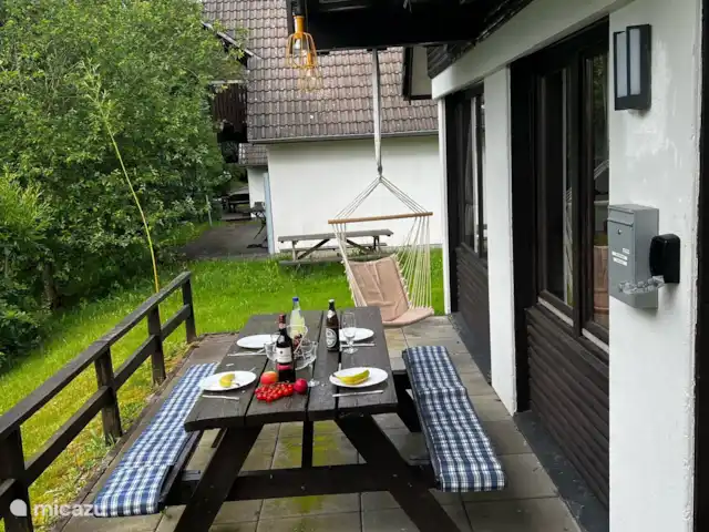 Location de Vacances Allemagne, Sauerland, Frankenau, maison de vacances - Hexenhuisje Sauerland Chaise relax Terrace Swing