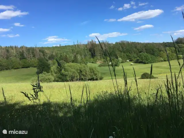 Location de Vacances Allemagne, Sauerland, Frankenau, maison de vacances - Hexenhuisje Sauerland En bordure du parc de vacances, surplombant la prairie Kellerwald