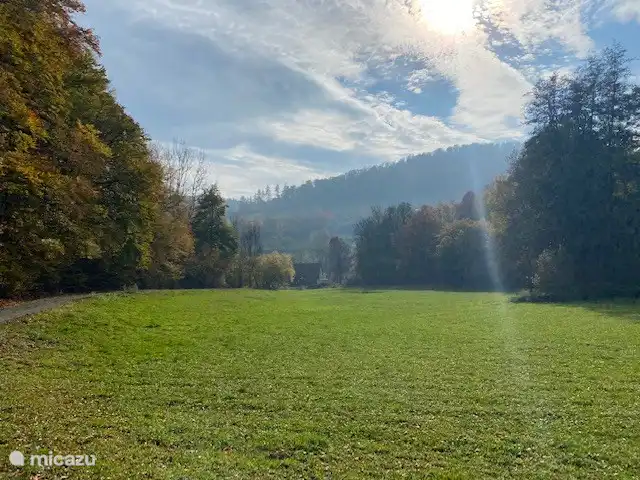 Location de Vacances Allemagne, Sauerland, Frankenau, maison de vacances - Hexenhuisje Sauerland Promenade dans le Kellerwald, à l’arrière du parc