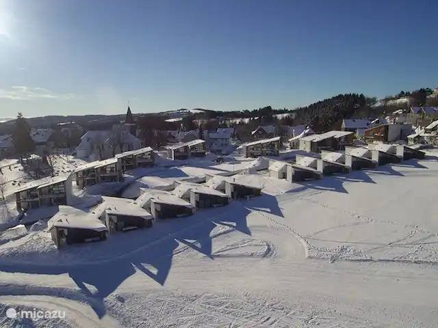 Villa Naranja Winterberg 12-14 p. en Alemania, Sauerland, Neuastenberg - Winterberg - villa Drone foto invierno 2016