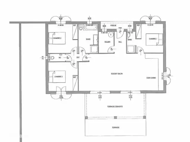 Villa Rosa | France, Aude, Pouzols-Minervois - villa plan de la maison