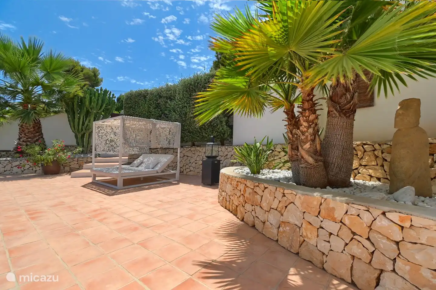 Casa ZenZeZ, jardin, lit de repos