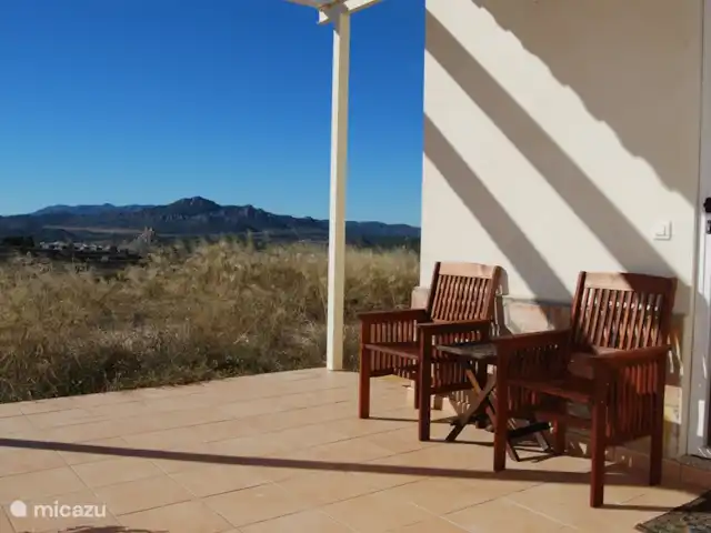 Sax | Espagne, Costa Blanca, Sax - maison de vacances vue sur les environs depuis la terrasse