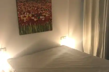 Vakantiehuis Spanje, Ibiza, Cala Tarida - appartement Buen Lugar slaapkamer