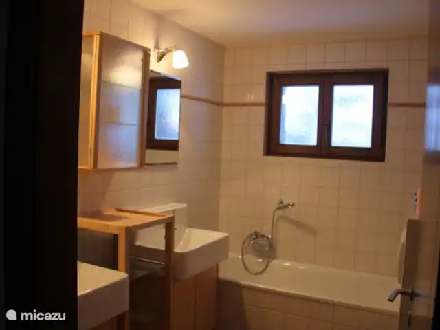 Chalet Les Jeunes | Suisse, Valais, La Tzoumaz (Mayens De Riddes) - chalet Salle de bain avec douche et bain en bas