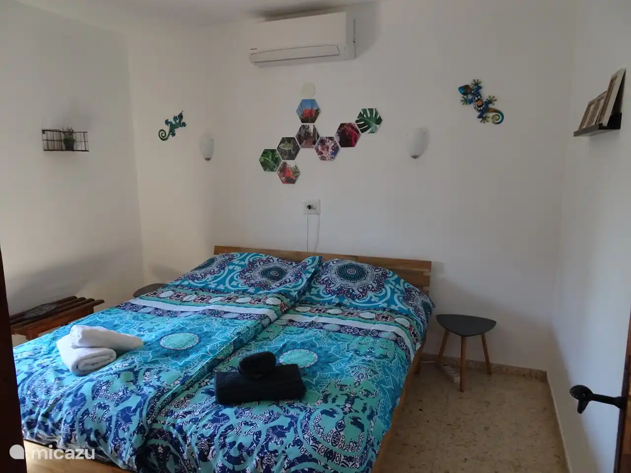 Schlafzimmer mit Klimaanlage