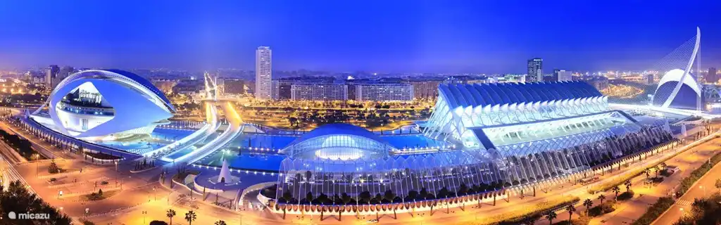 Valencia: Architekt Calatrava (Aquarium, Zentrum für Wissenschaft/Kunst) ist Valencianer.