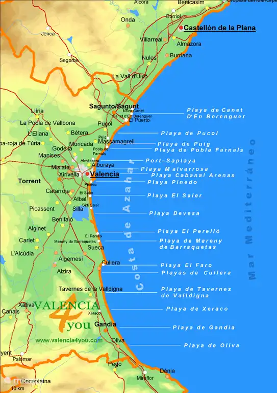 In der Nähe von CV 50 südlich von Alzira gelegen - La Barraca d'Aigues Vives