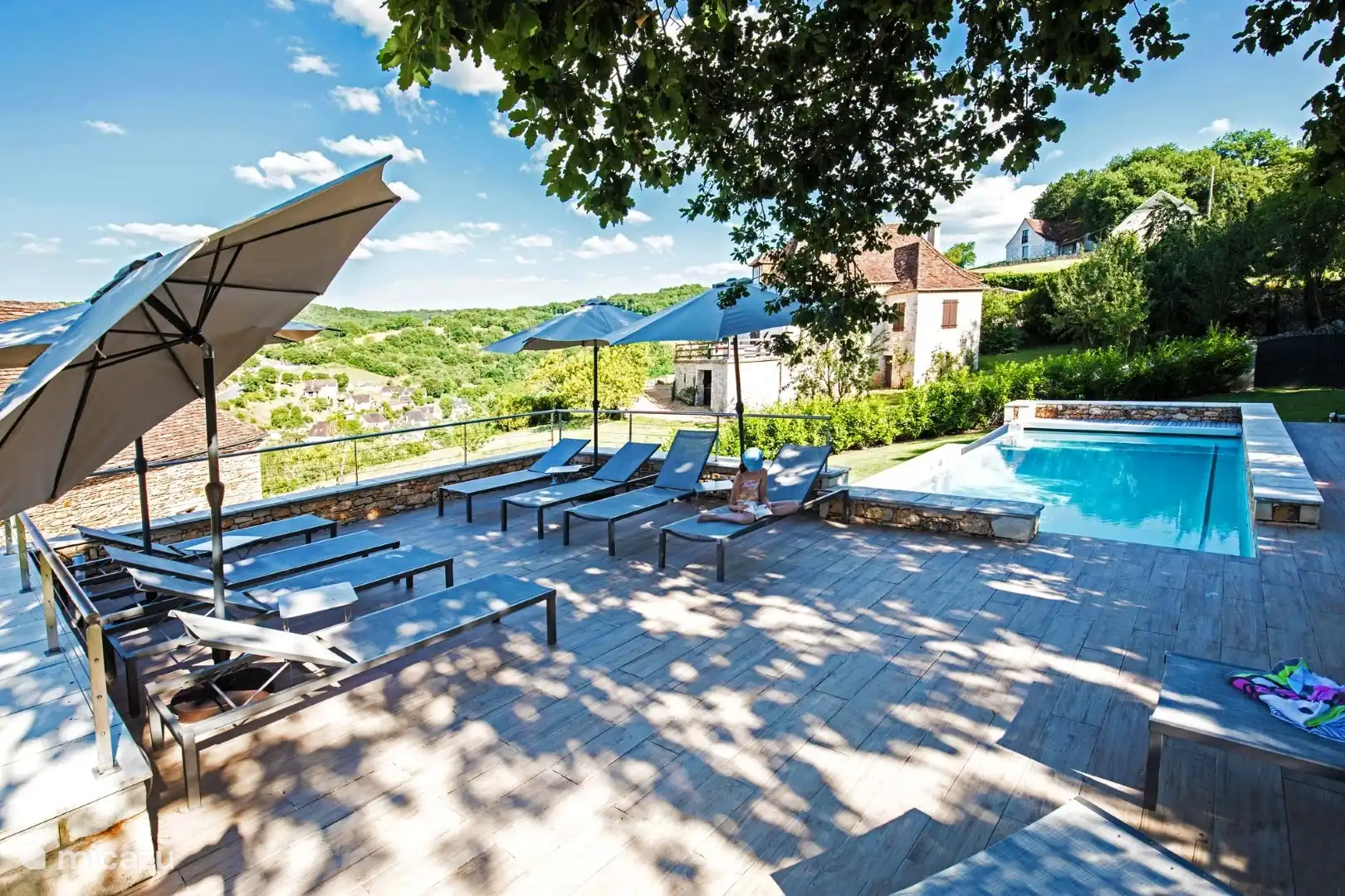 Luxe vakantiehuis met privé zwembad