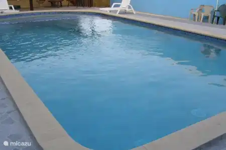 Vakantiehuis Curaçao, Banda Abou (west), Fontein appartement Ceri Neger apartment (D) Zwembad