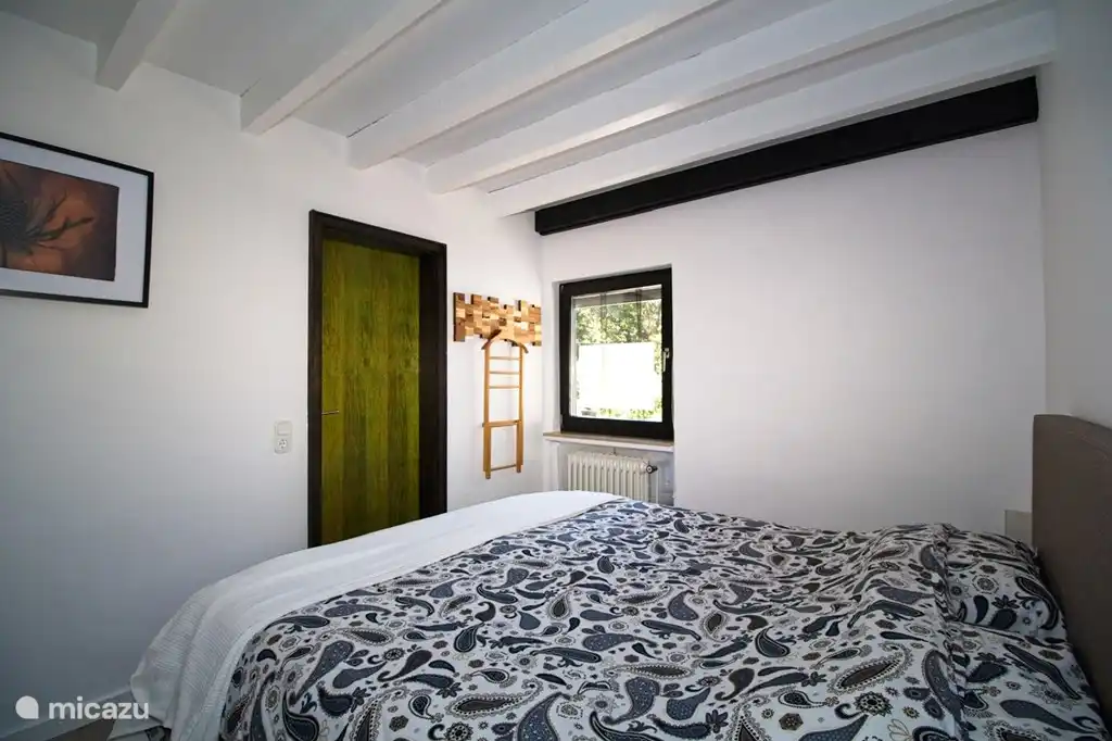 Schlafzimmer 1 mit 2 boxspring (2-mal 90x200) im Erdgeschoss.