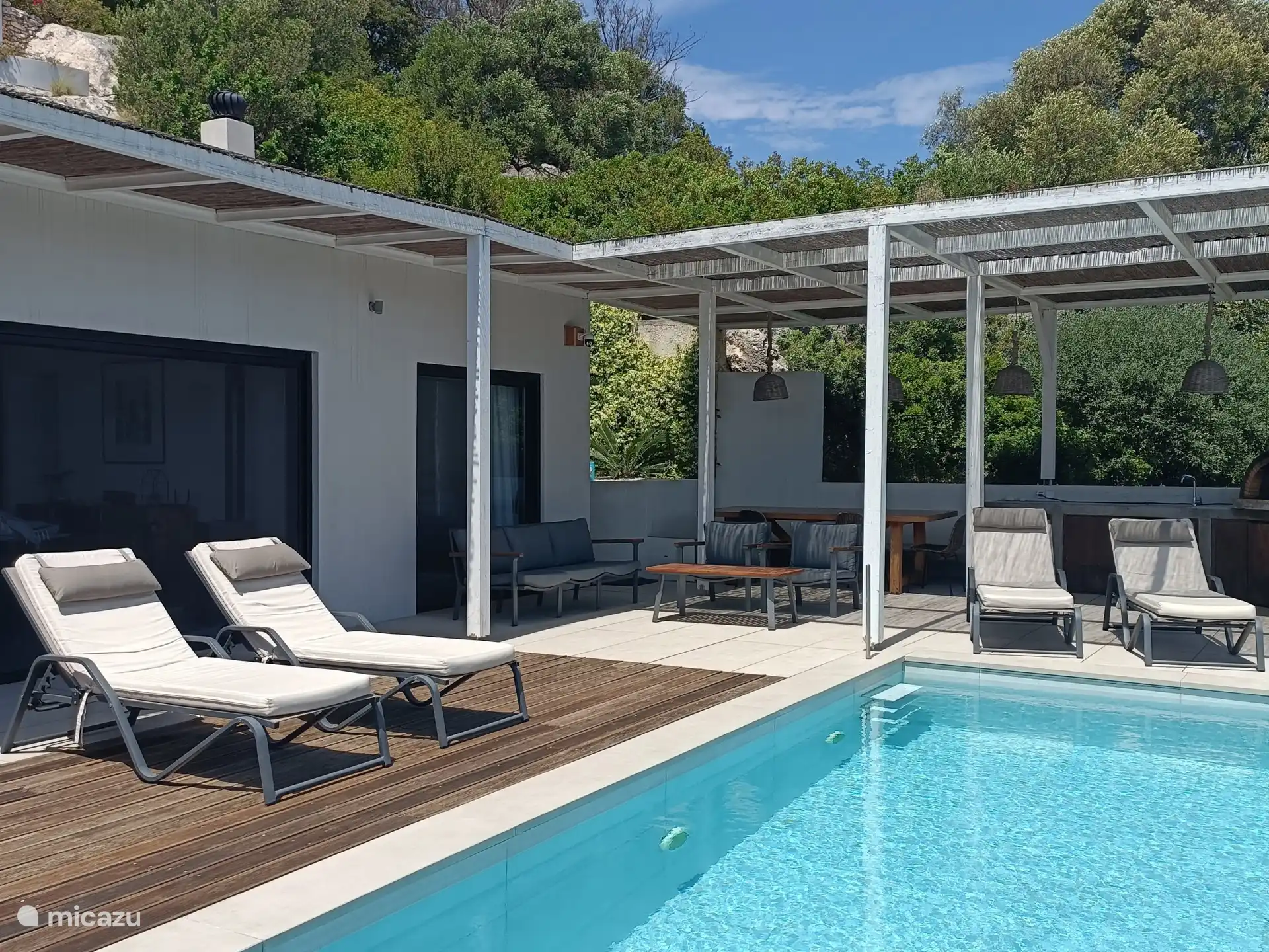 New terrace 2025 : Tile and wood combination 