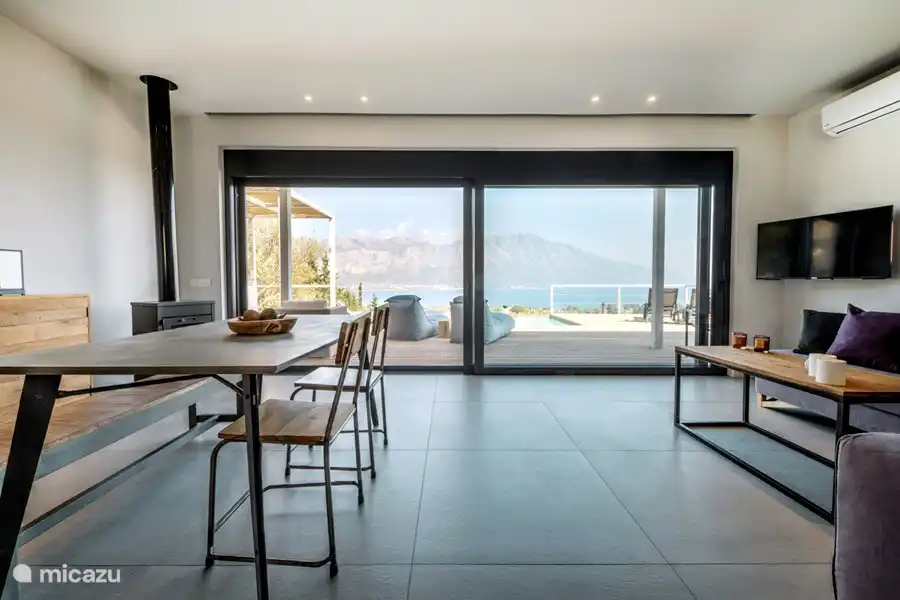 Panorama view from living