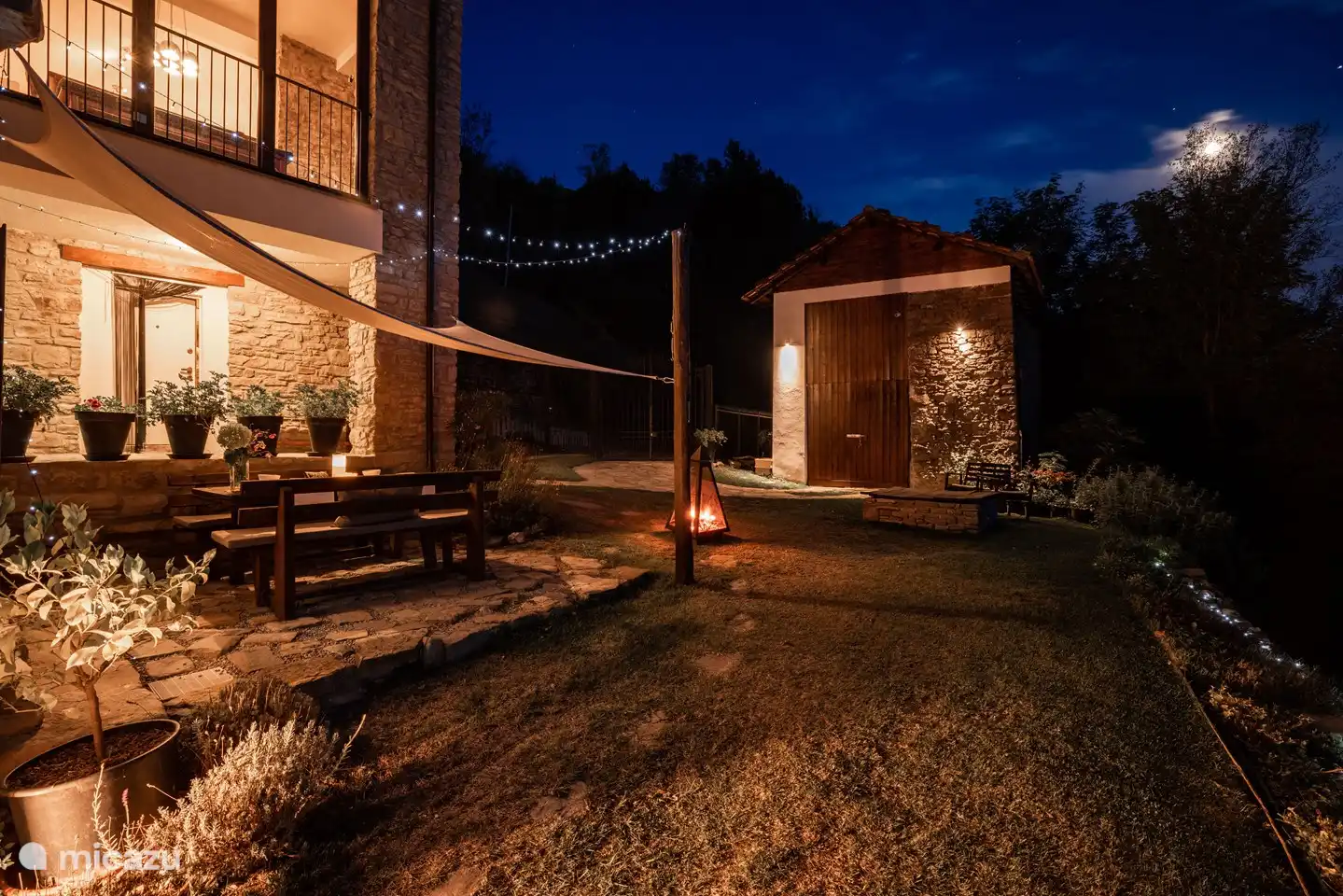 kann noch die warmen Sommerabende mit einem Getränk genießen.