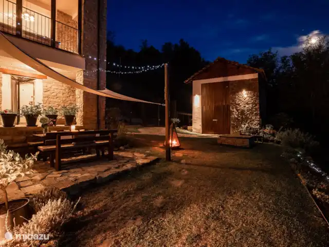 Villa Lucciola huren in Italië, Piëmont, Saliceto - villa lekker nog kunnen genieten van de warme zomer avonden met en drankje.