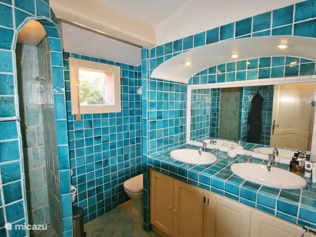 Le Petit Paradis huren in Frankrijk, Var, Salernes - villa Badkamer boven met douche op de eerste verdieping