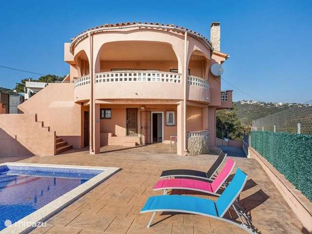 Vakantiehuis Spanje, Costa Brava – villa Villa Laurel met zeezicht & zwembad