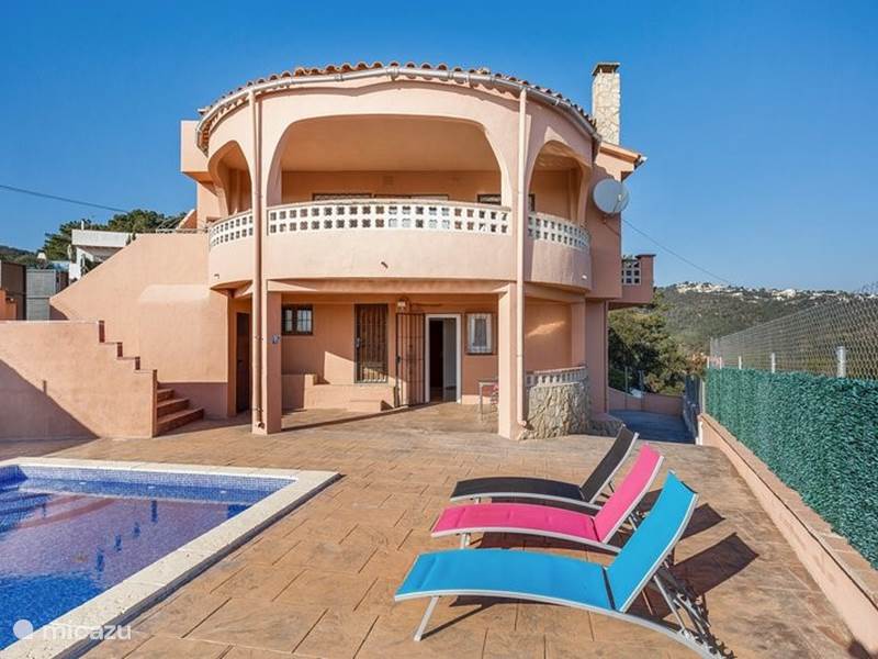 Maison de Vacances Espagne, Costa Brava, Lloret de Mar Villa Villa Laurel avec vue mer & piscine